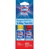 image:imageClorox PoolampSpa Swimming Pool 3Way Water Test Kit Refill Solutions 05oz Pack of 105 Fl Oz Pack of 2